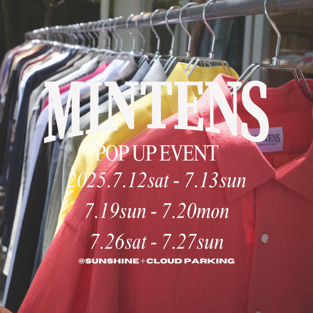7.12~13、7.20~21、7/26~27 POP UP ＠葉山SUNSHINE＋CLOUD