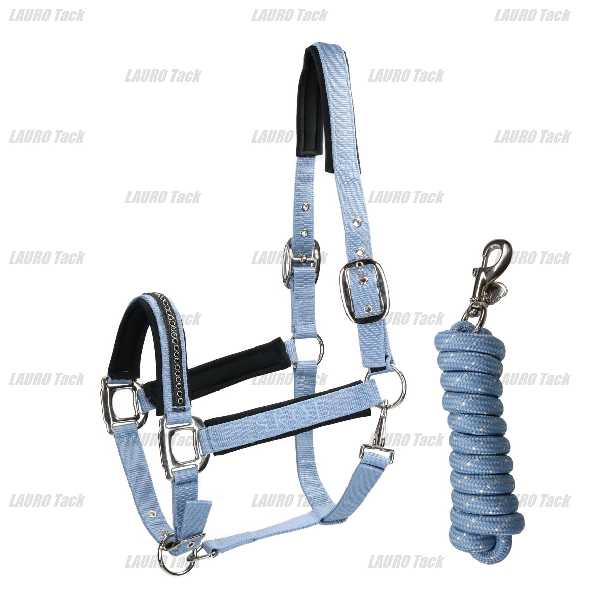 ✨ 馬との時間をもっと特別に！SKØLライトブルー無口＆引手セットで叶える、おしゃれと快適さ ✨