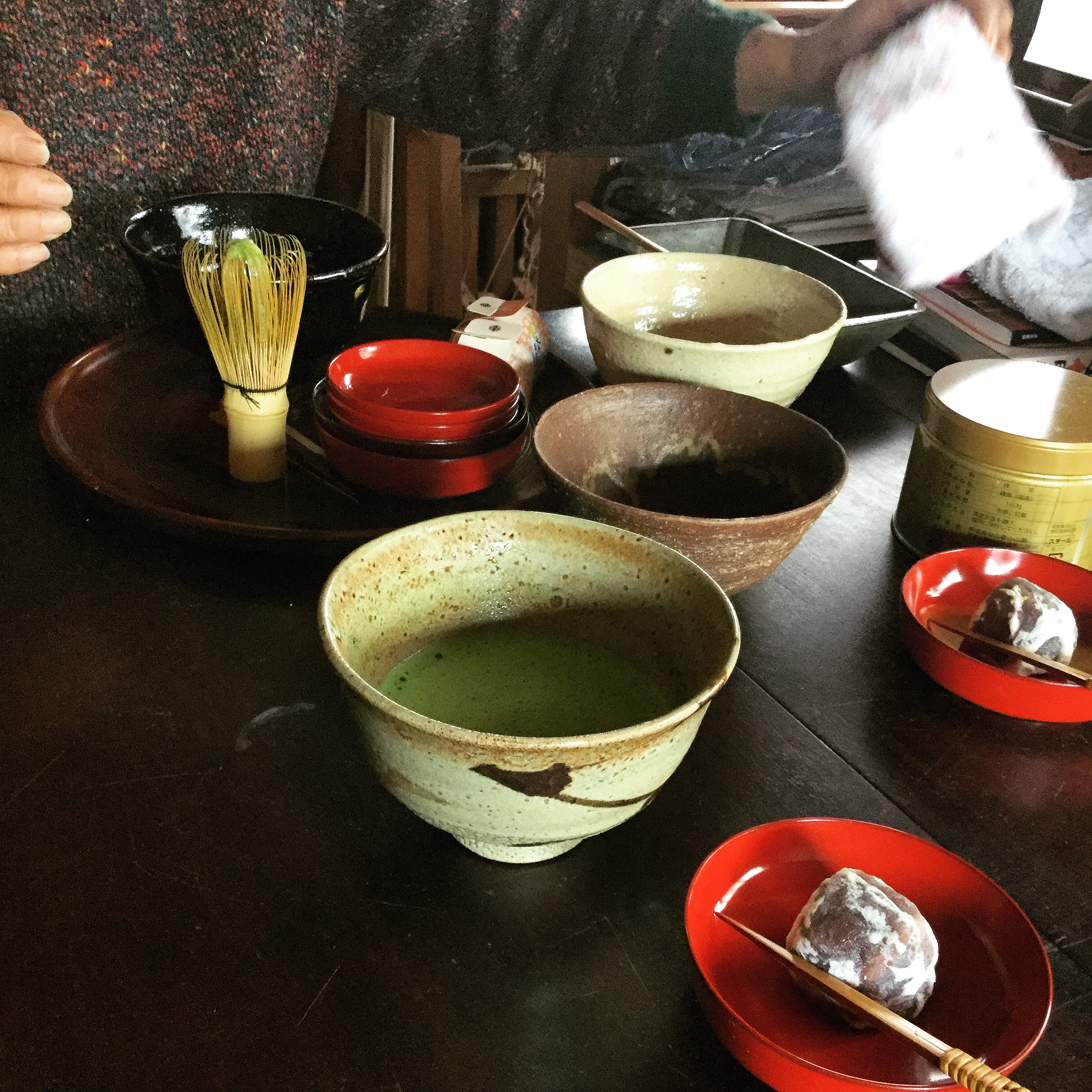 濱田庄司さんのお茶碗で頂くあたたかい時間