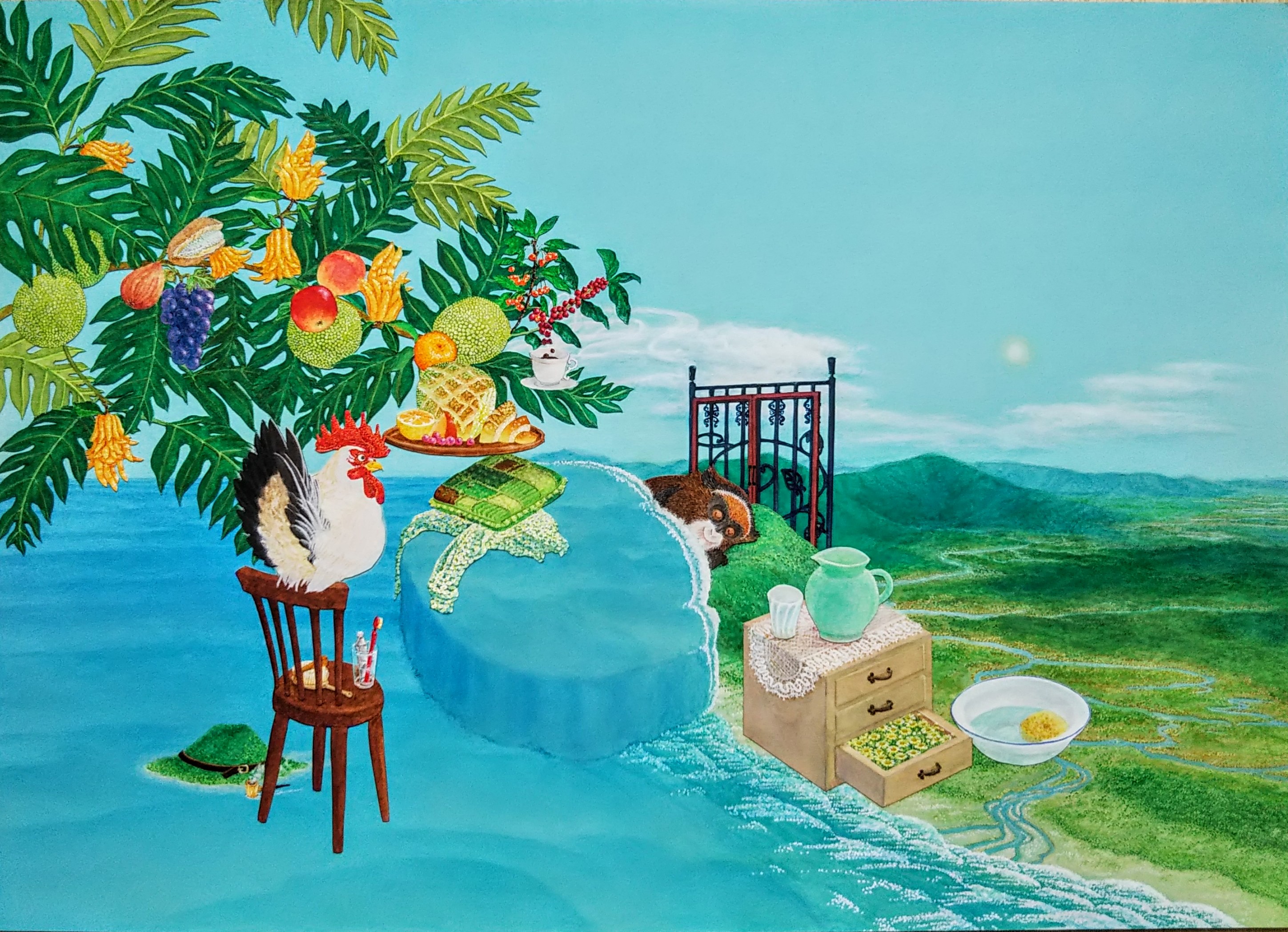 ジクレー版画完成しました The giclee prints are ready
