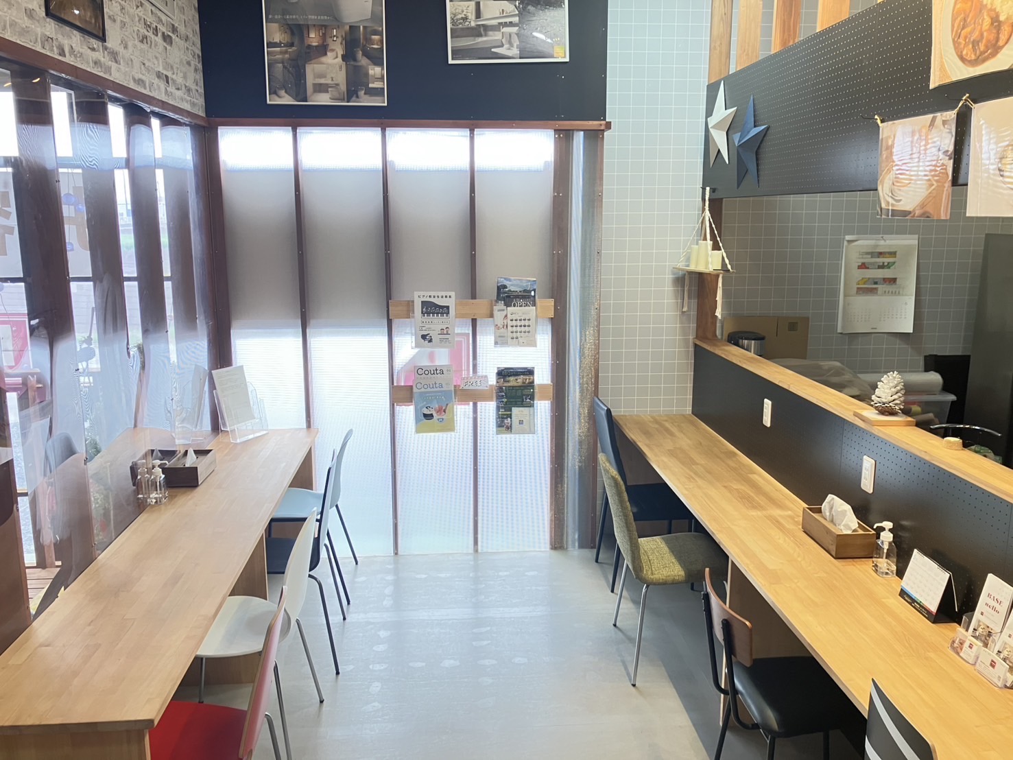 nello cafe 開店準備中....☕