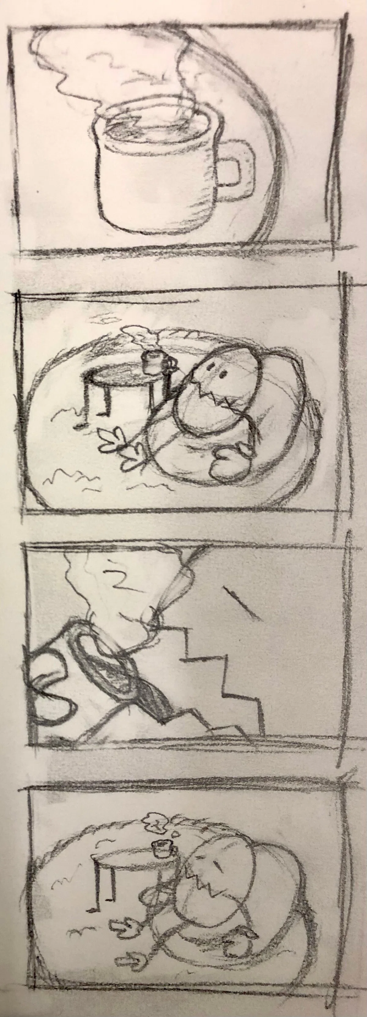 4コマ漫画がいい感じ！