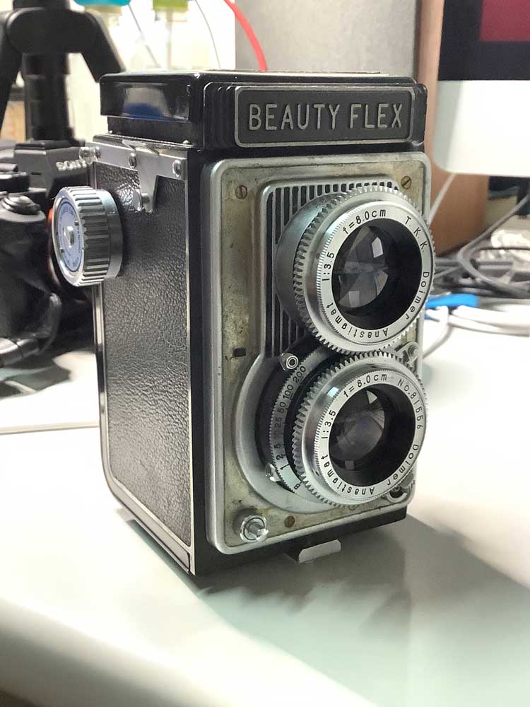 BEAUTYFLEXはもうすぐ完成！今日は自分用にリコーフレックス