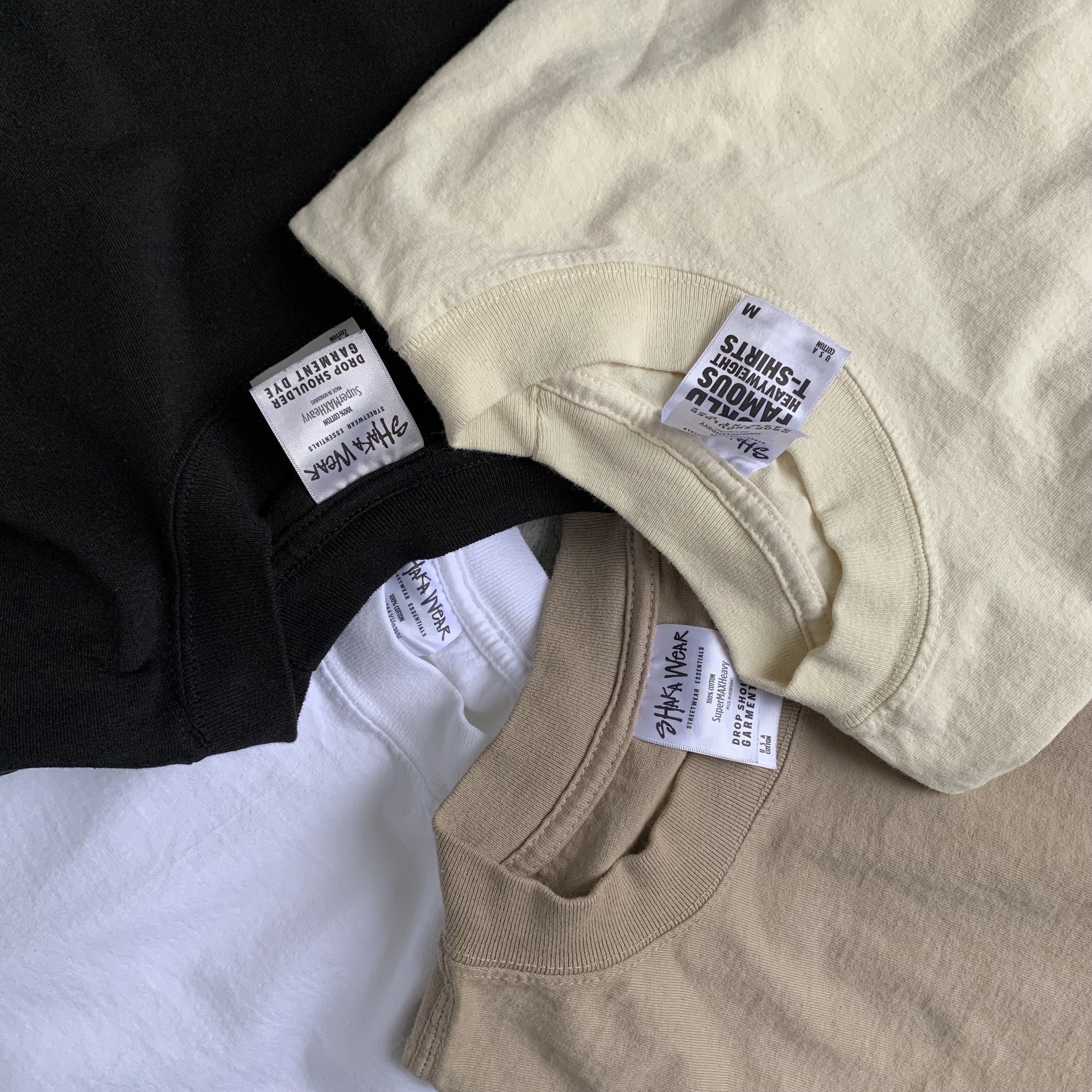 germent dye 7.5oz heavy weight tee　UP