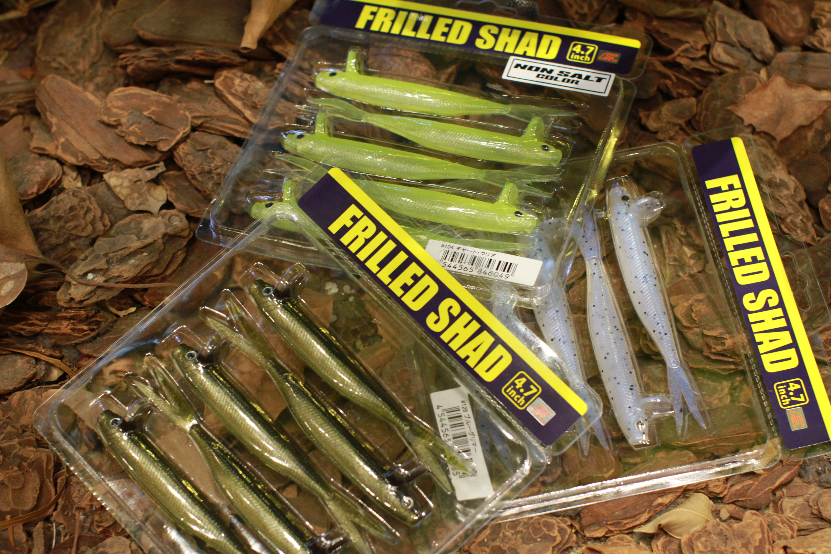 FRILLED SHAD入荷しました！
