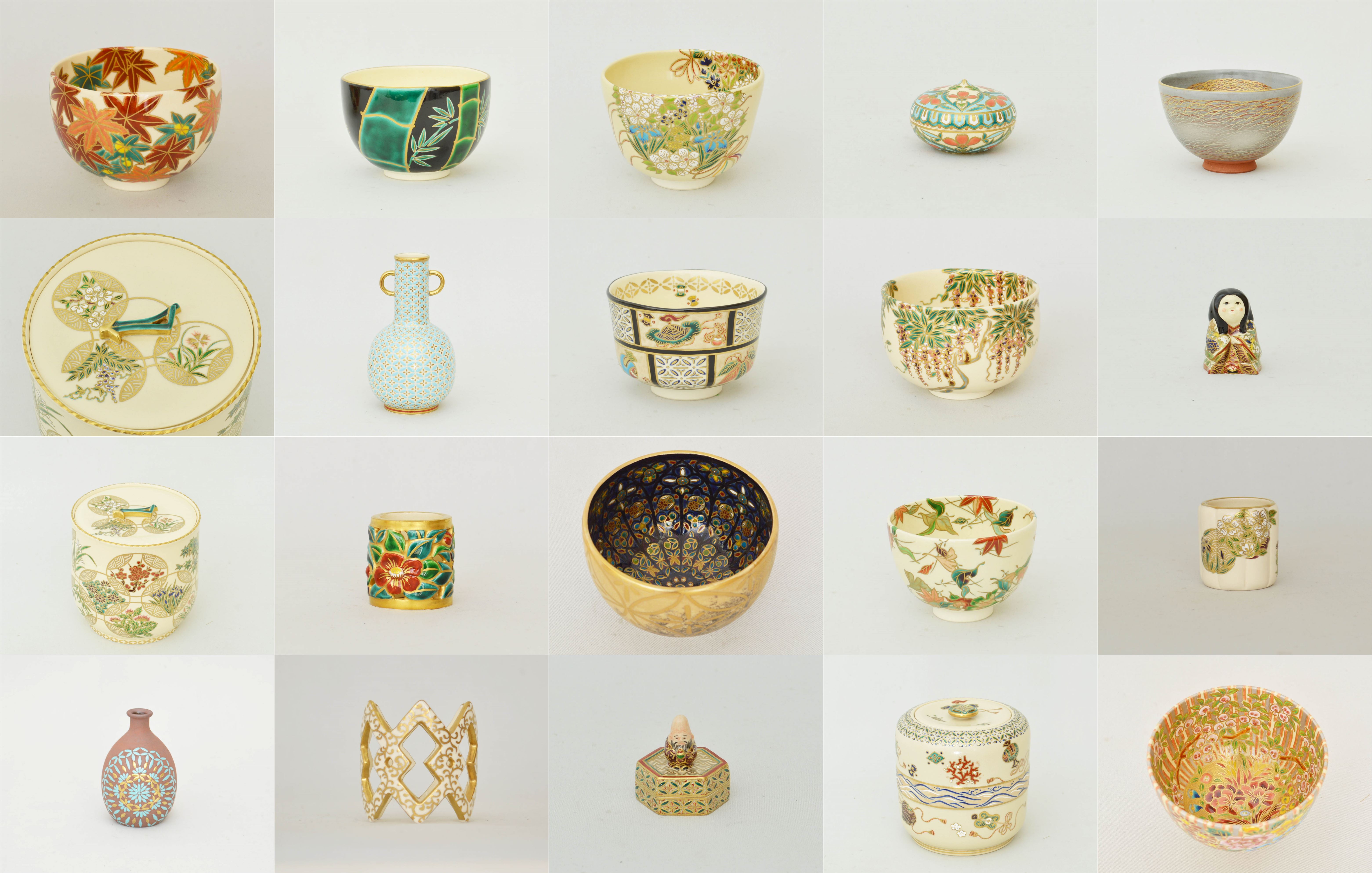 清閑寺窯五代襲名 杉田眞龍展　―色 絵 の 旅 の 記 憶－