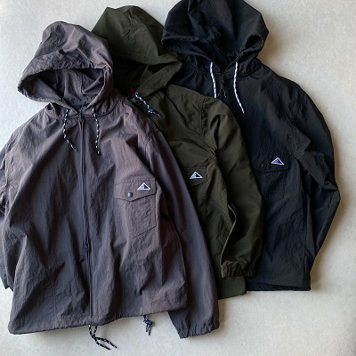 【KEE SPORTS WEAR】キースポーツウェア / ナイロンジップパーカ