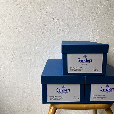 【Sanders】サンダース｜Military Derby Shoe｜Made in England