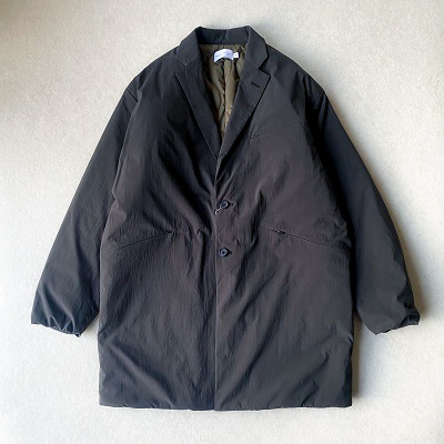 【MANUAL ALPHABET】Insulated Chester Coat　中綿チェスターコート