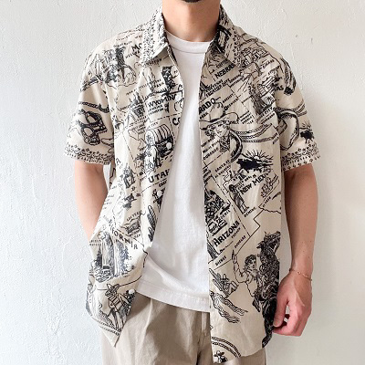 【BINDU】人気のハワイアンシャツが新作で入荷。