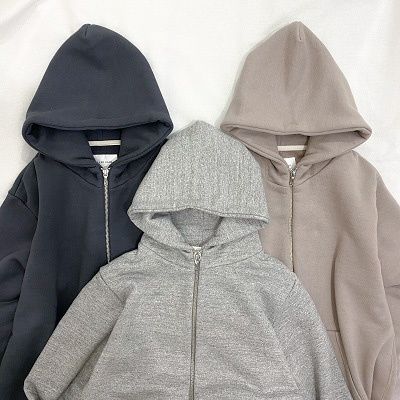 【STILL BY HAND】スティルバイハンド　CS06203　ジップスウェットフーディー