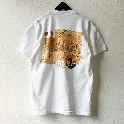 【KHAKI JUNGLE】Deadstock/1990年代サファリプリントのヴィンテージTシャツ