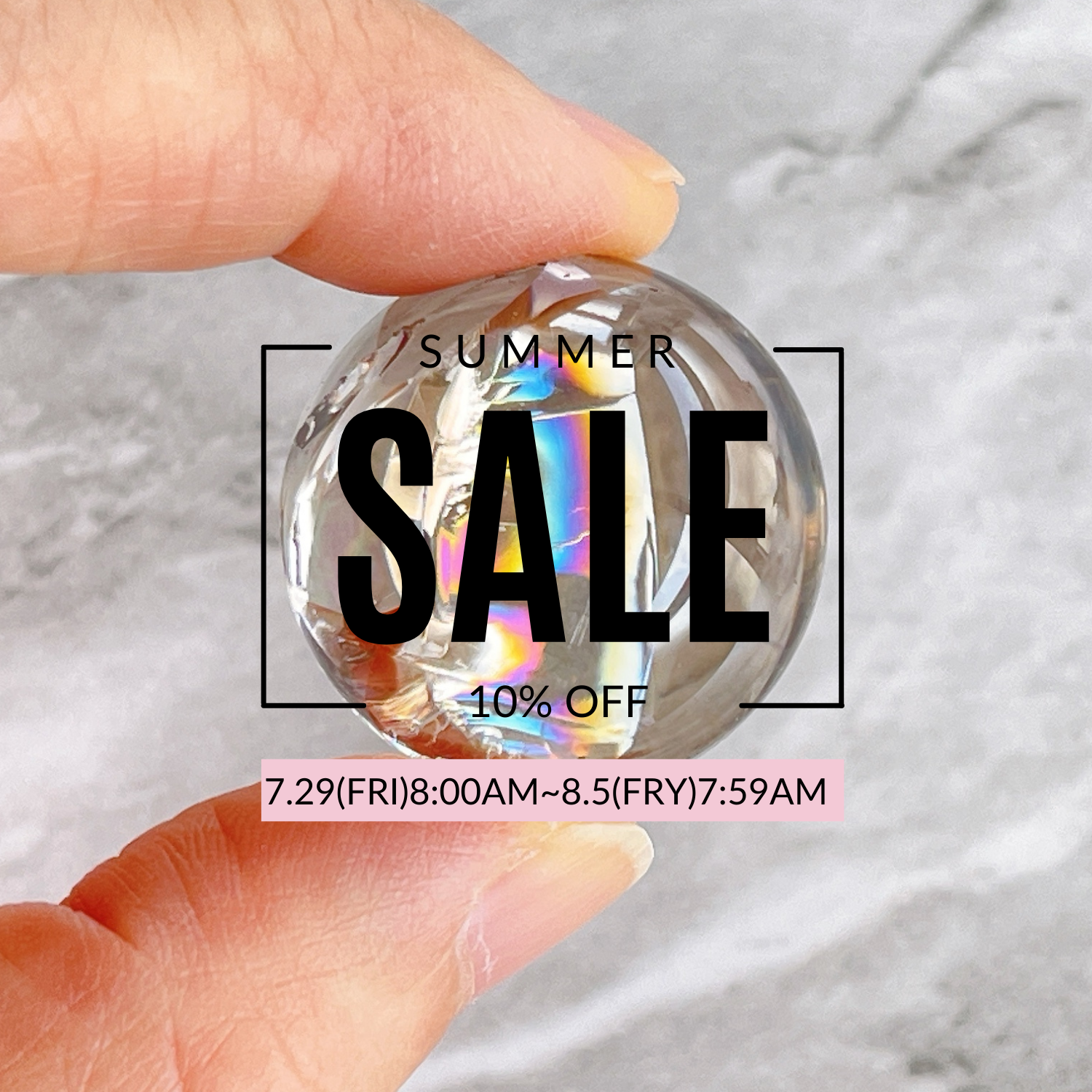 10~20%OFF 🏖 SUMMER SALE 🏖 開催します📣
