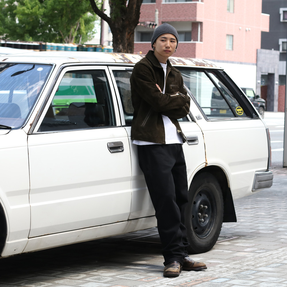 ≪new in≫Y'2LEATHER STEER SUEDE SINGLE RIDERS