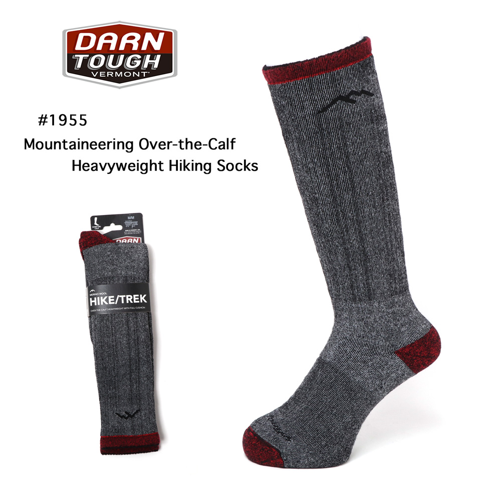 ≪new in≫Over-the-Calf Heavyweight Hiking Socks