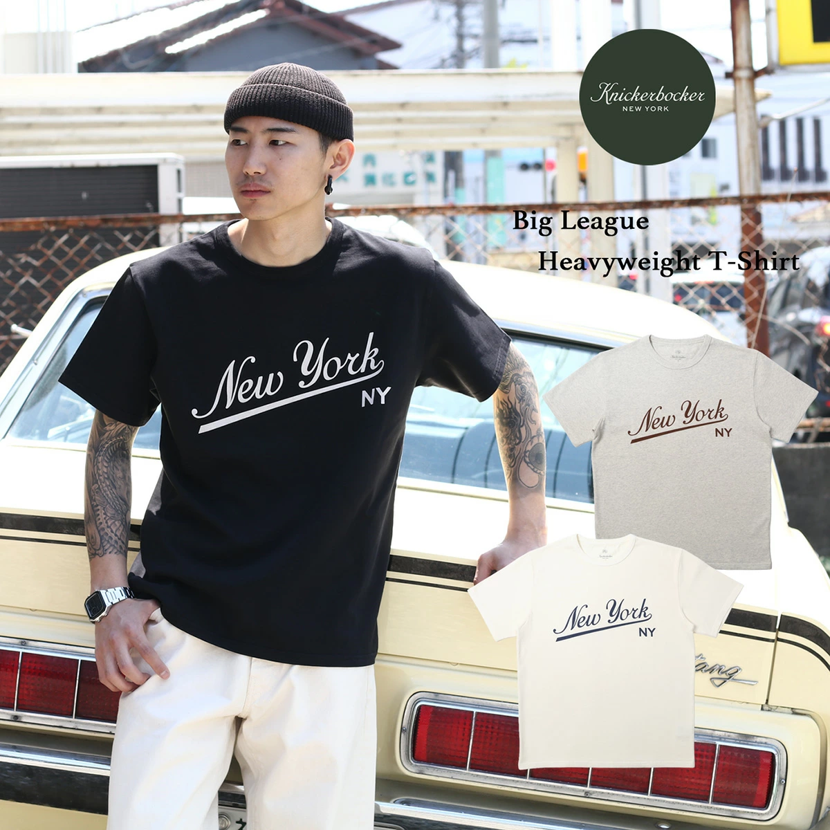 ≪New in≫ KNICKERBOCKER  Heavyweight T-Shirts