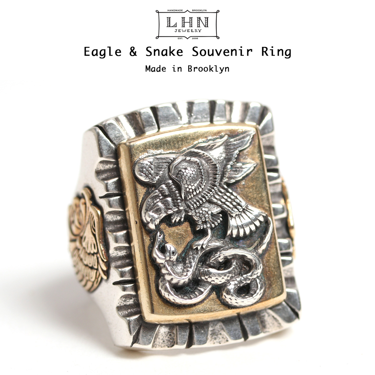 ≪Pick up≫ Eagle & Snake Souvenir Ring