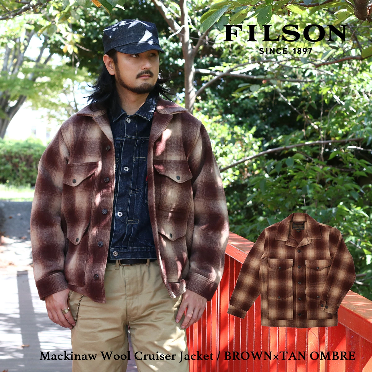 ≪New in≫FILSON Mackinaw Cruiser Limited Color