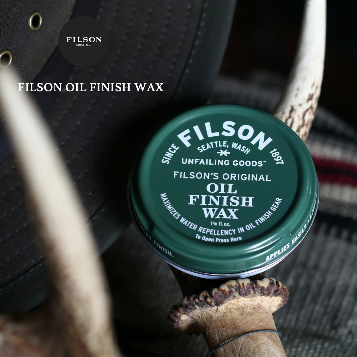 ≪New in≫FILSON OIL FINISH WAX