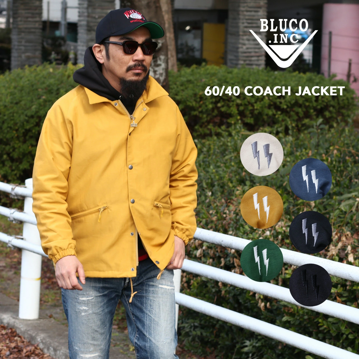 ≪New in≫ BLUCO MAVAZI 別注 60/40 COACH JACKET