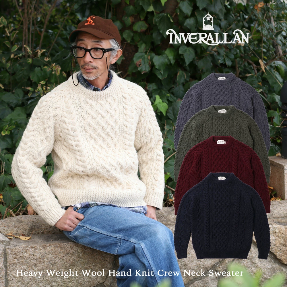 ≪Restock≫ INVERALLAN 1A 100% HAND KNIT