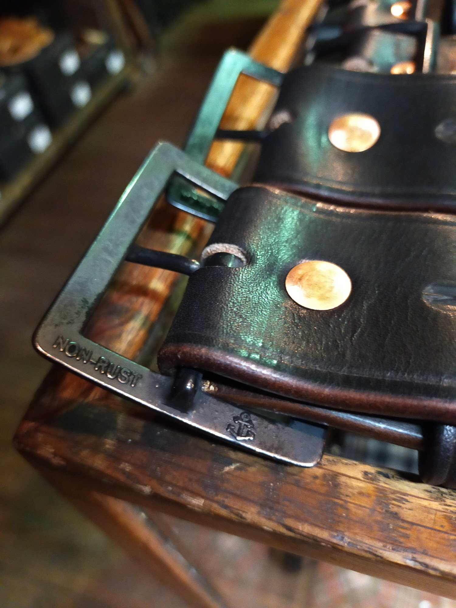 ≪new in≫ Bigdy Vintage buckle belt