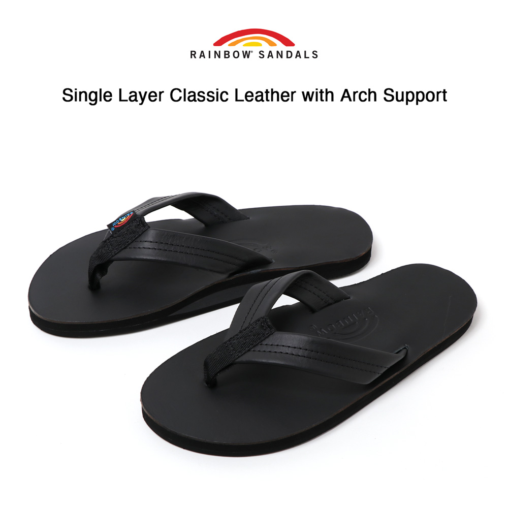 Rainbow Sandals  Classic Leather with Arch Support