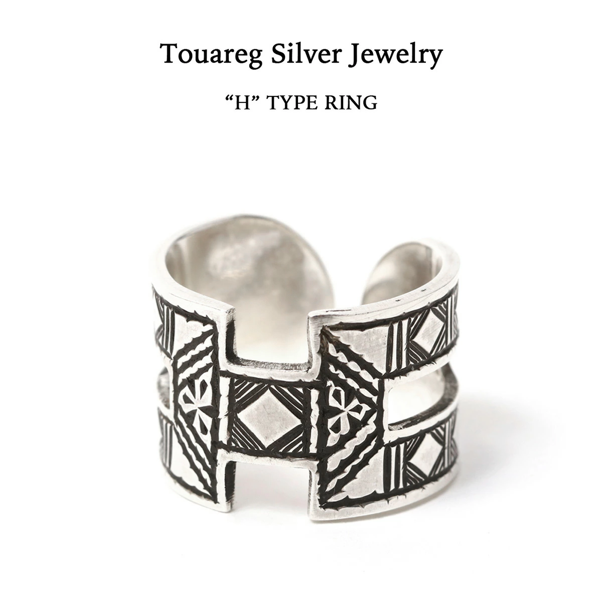 ≪New in≫Touareg “H” TYPE RING