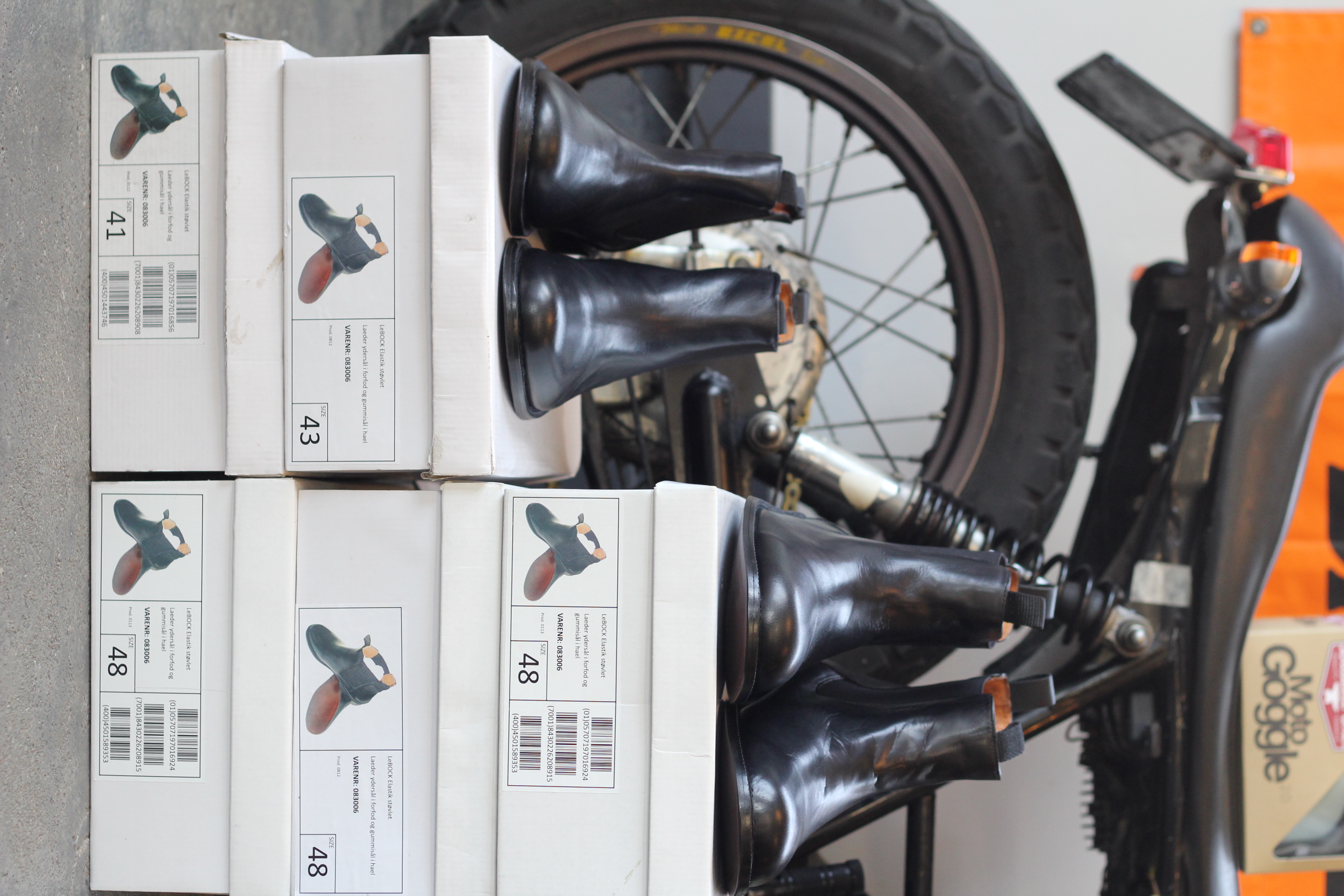 ≪New in≫ DANISH ARMY SIDE GORE BOOTS