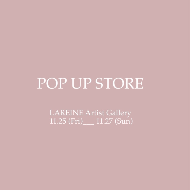 POP UP STOREのお知らせ