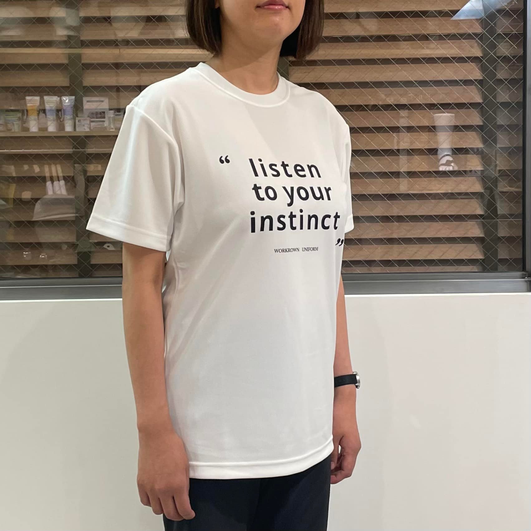 " Listen to your instinct " Multifunction T-Shirts