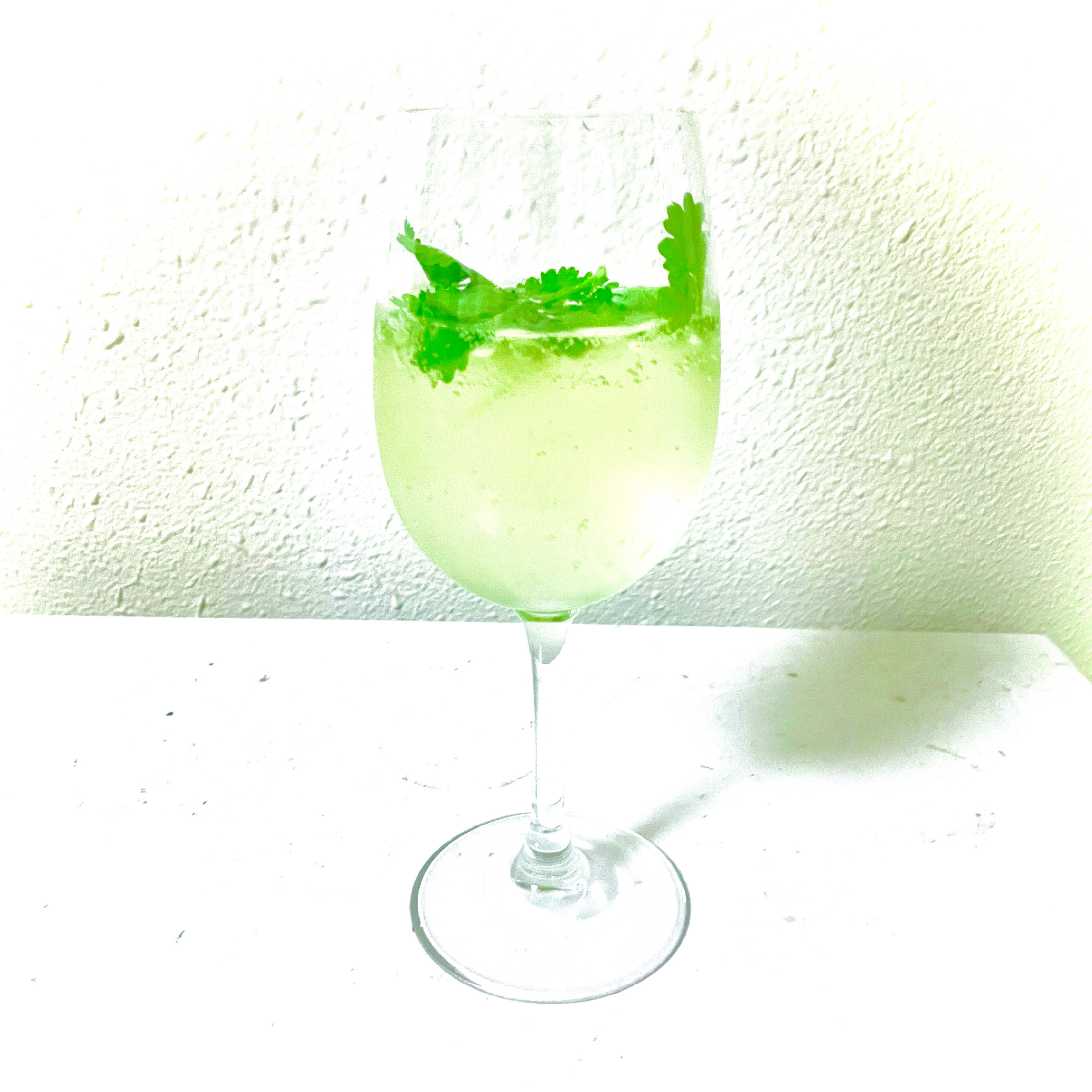 水出し煎茶パクチーモヒート
