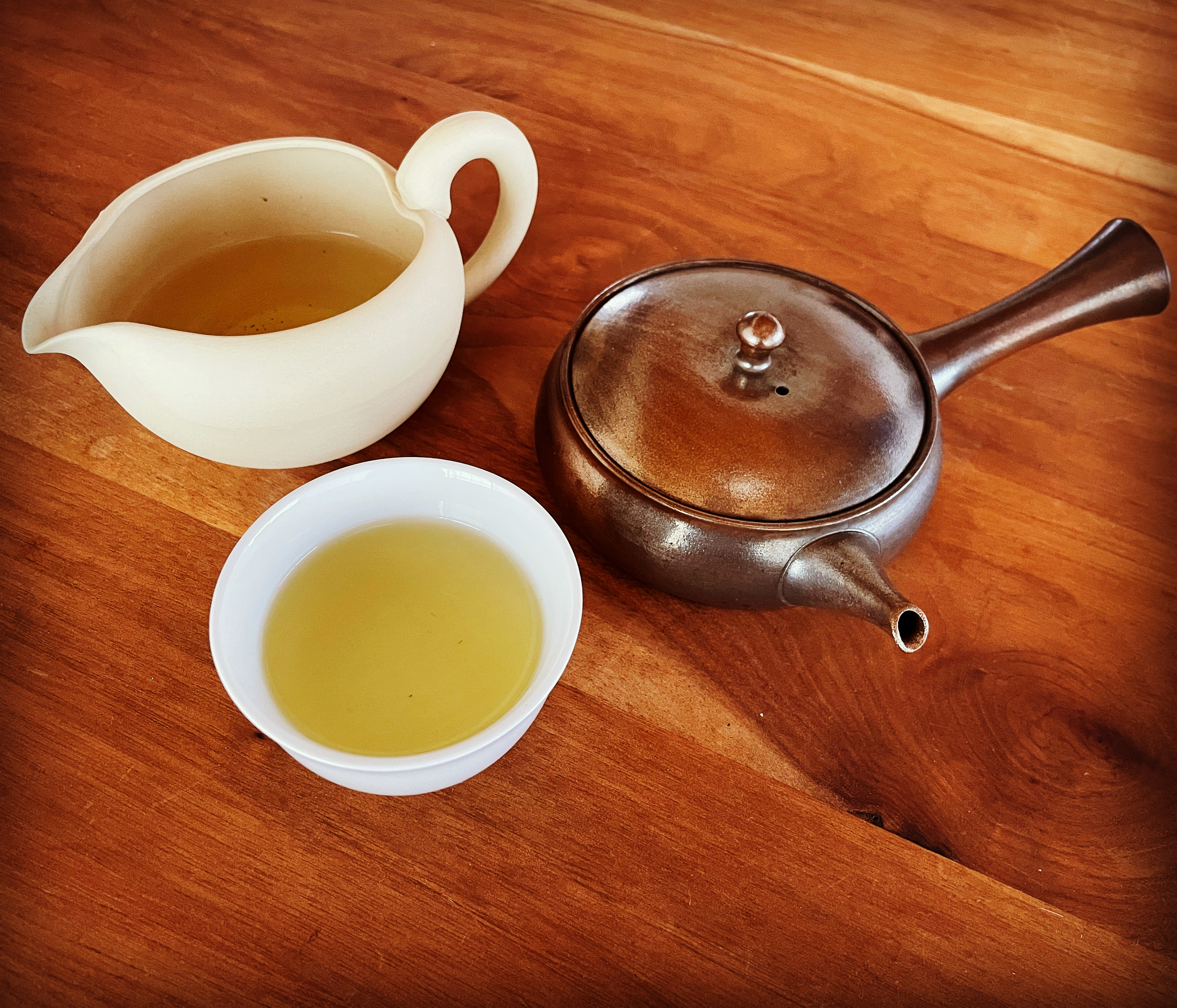 お茶の効能に期待