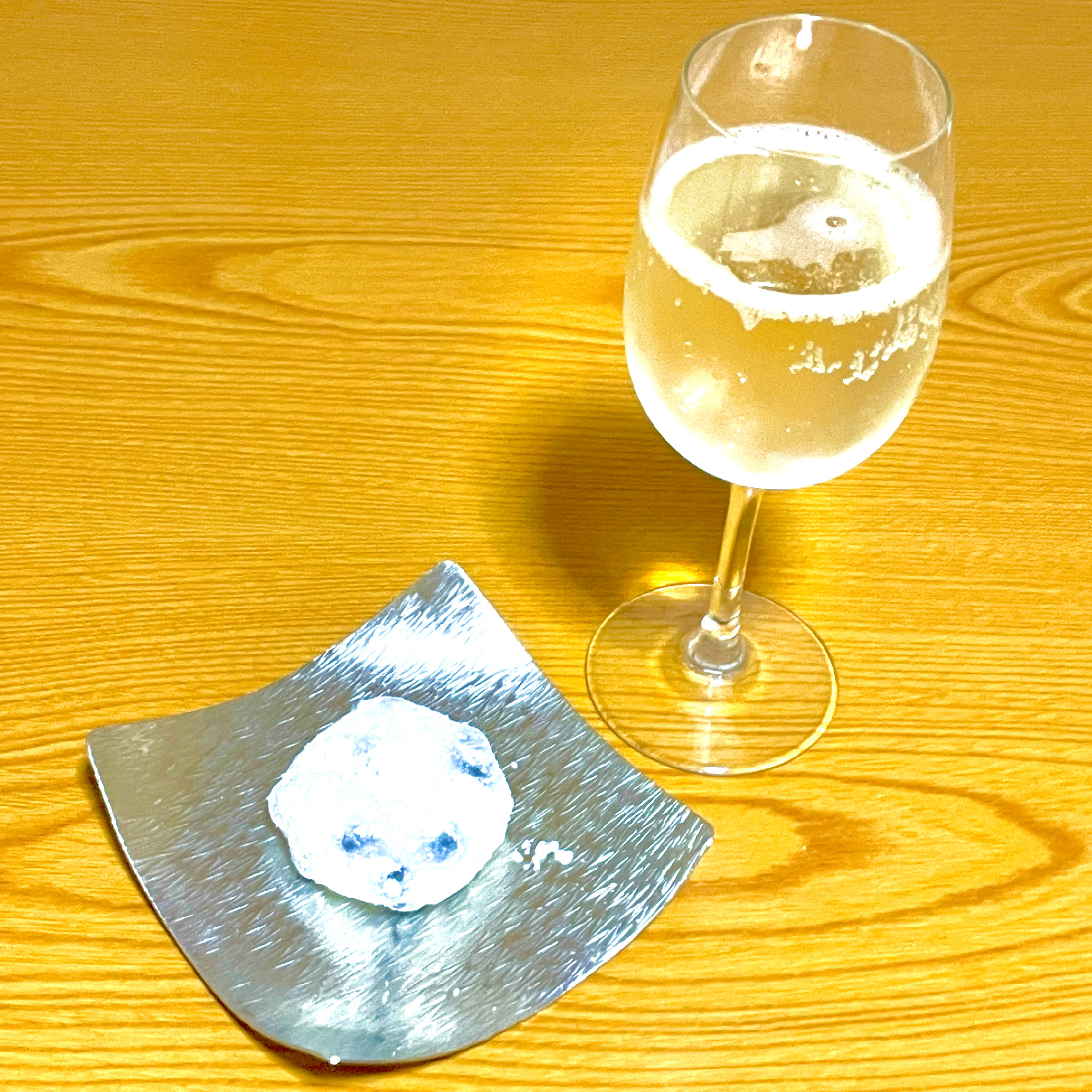 月とお茶