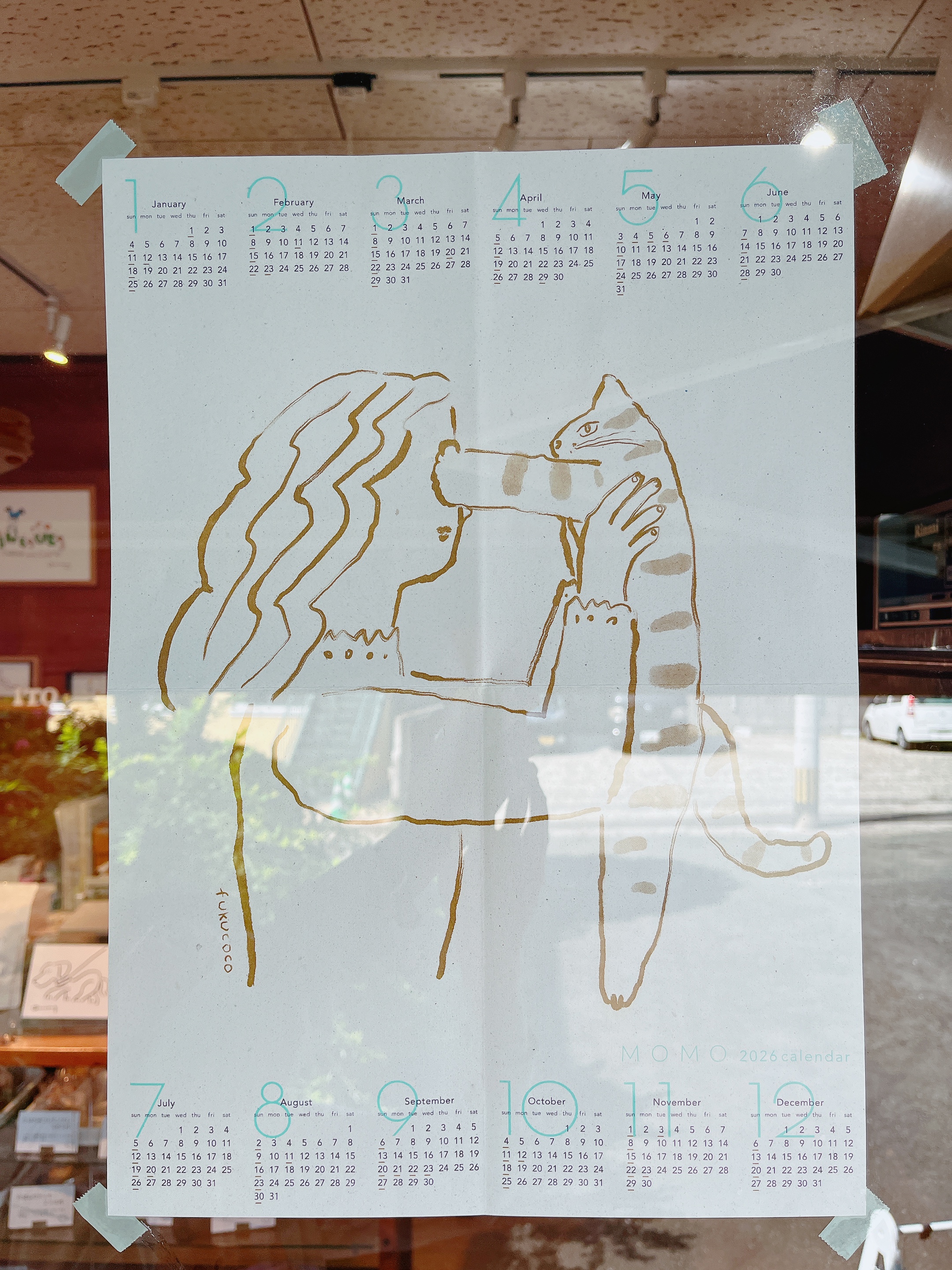 MOMOさんカレンダー