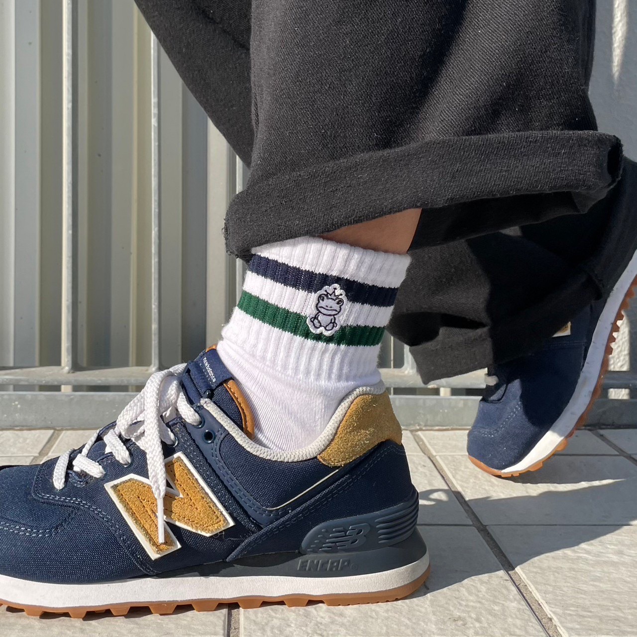 ラインソックスでオシャレに♪