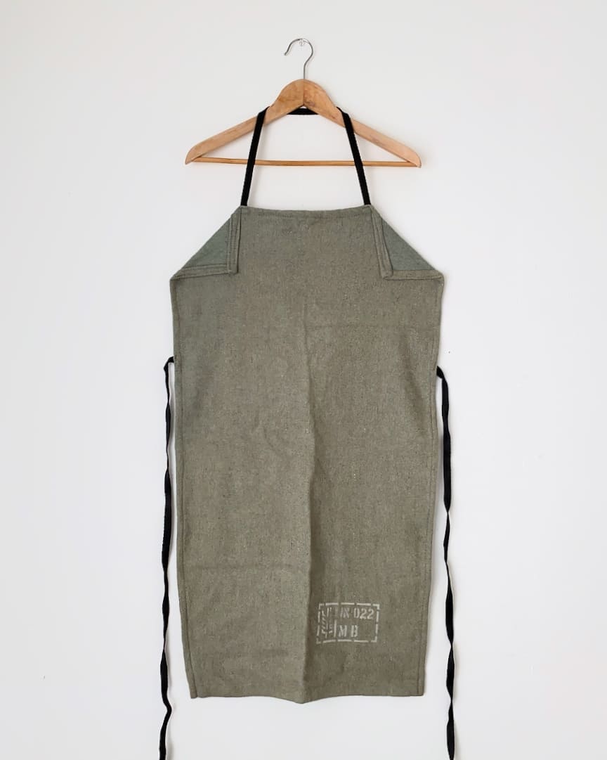 ヴィンテージ ウール トラウザーズ エプロン｜Vintage Wool Trousers Apron