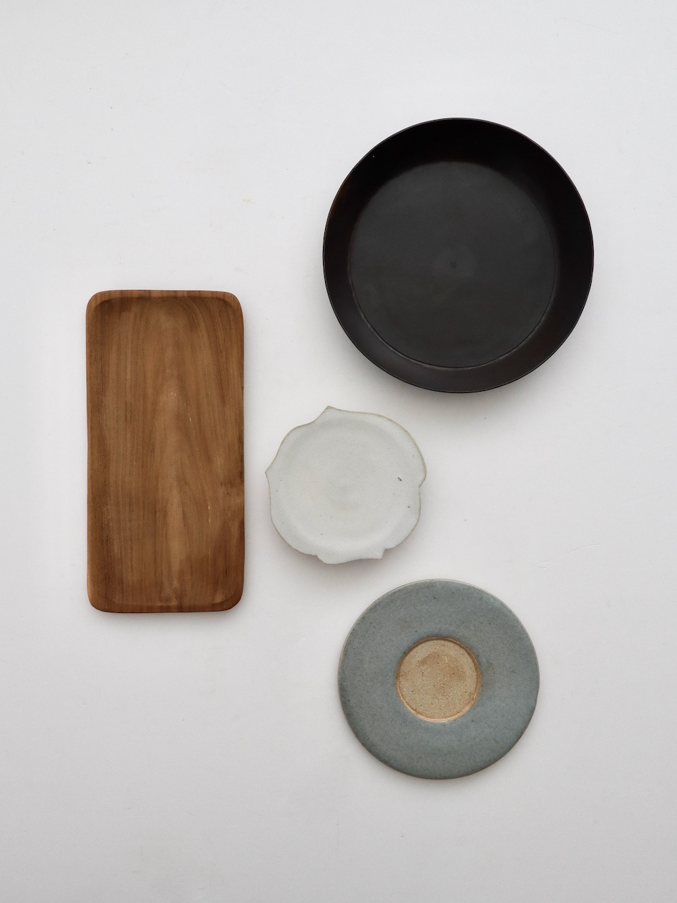 新商品|雲形の平盤の小皿
