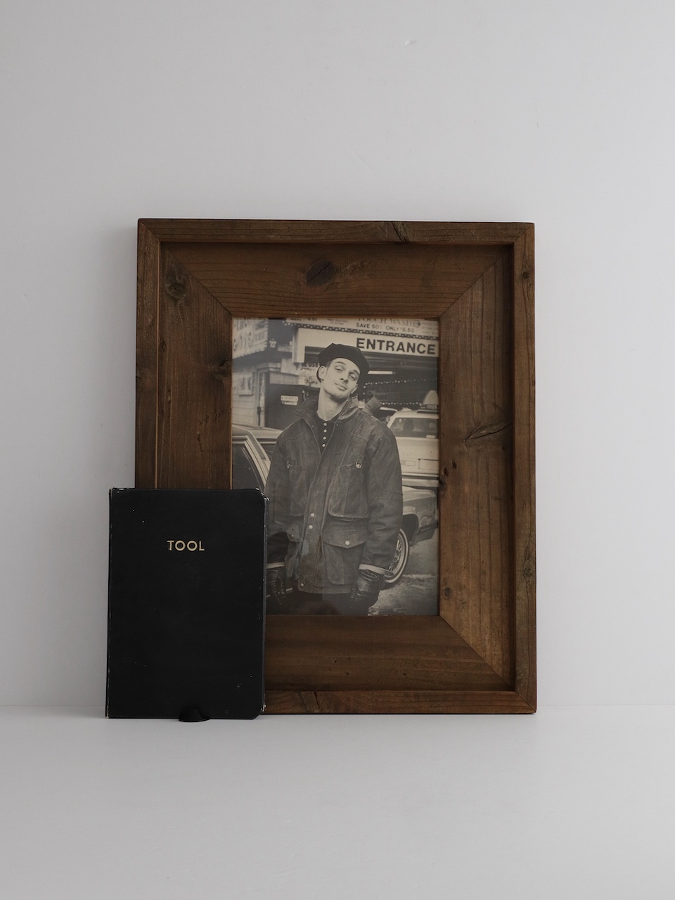 新商品｜足場板フォトフレーム ワイド ダブル A4