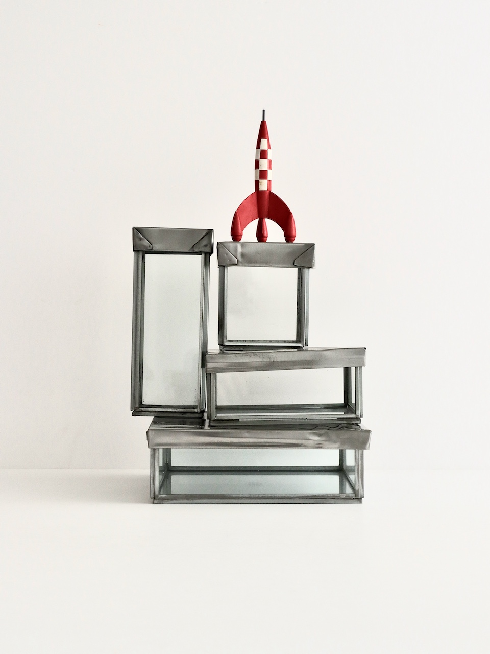 再入荷｜ガラスボックス リサイクルスチール