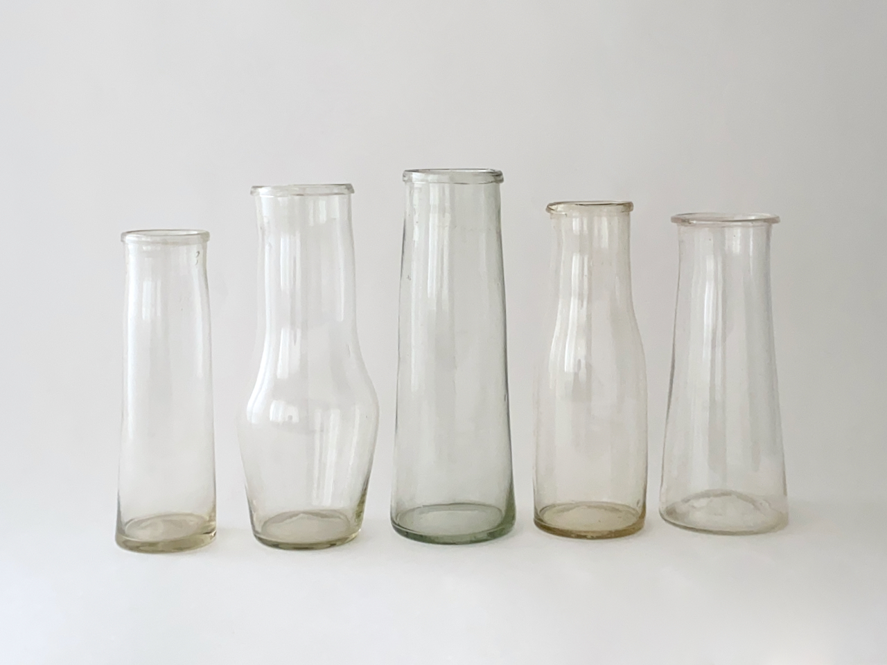 Vintage Milk Bottles｜ヴィンテージの牛乳瓶
