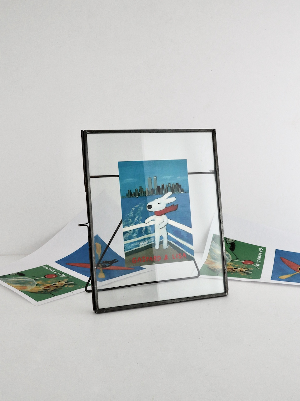 Danta Stand Frame Large Zinc NKUKU