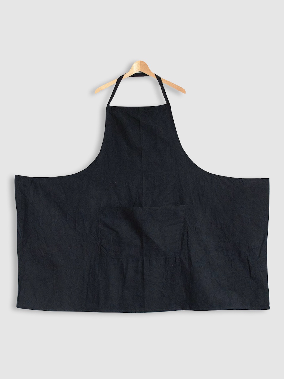 Linen Cotton Apron Black