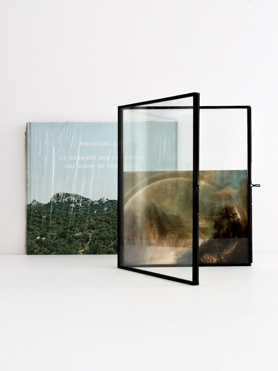 Danta Folded Frame Large Black / Brass