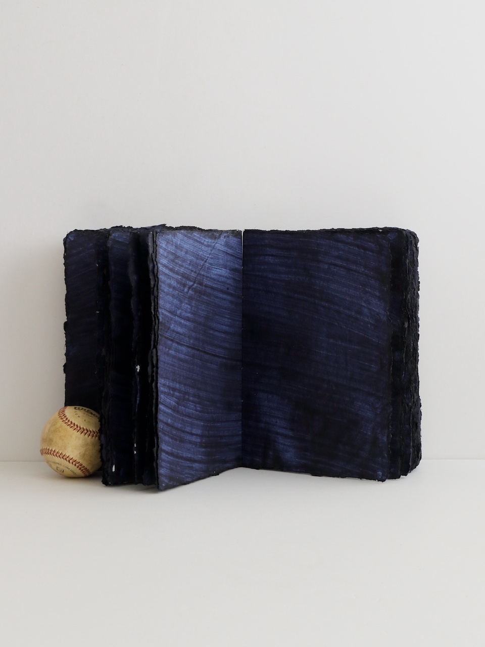 再入荷｜藍染 コットンラグペーパー ノート｜Liasse Indigo Night - Lamali