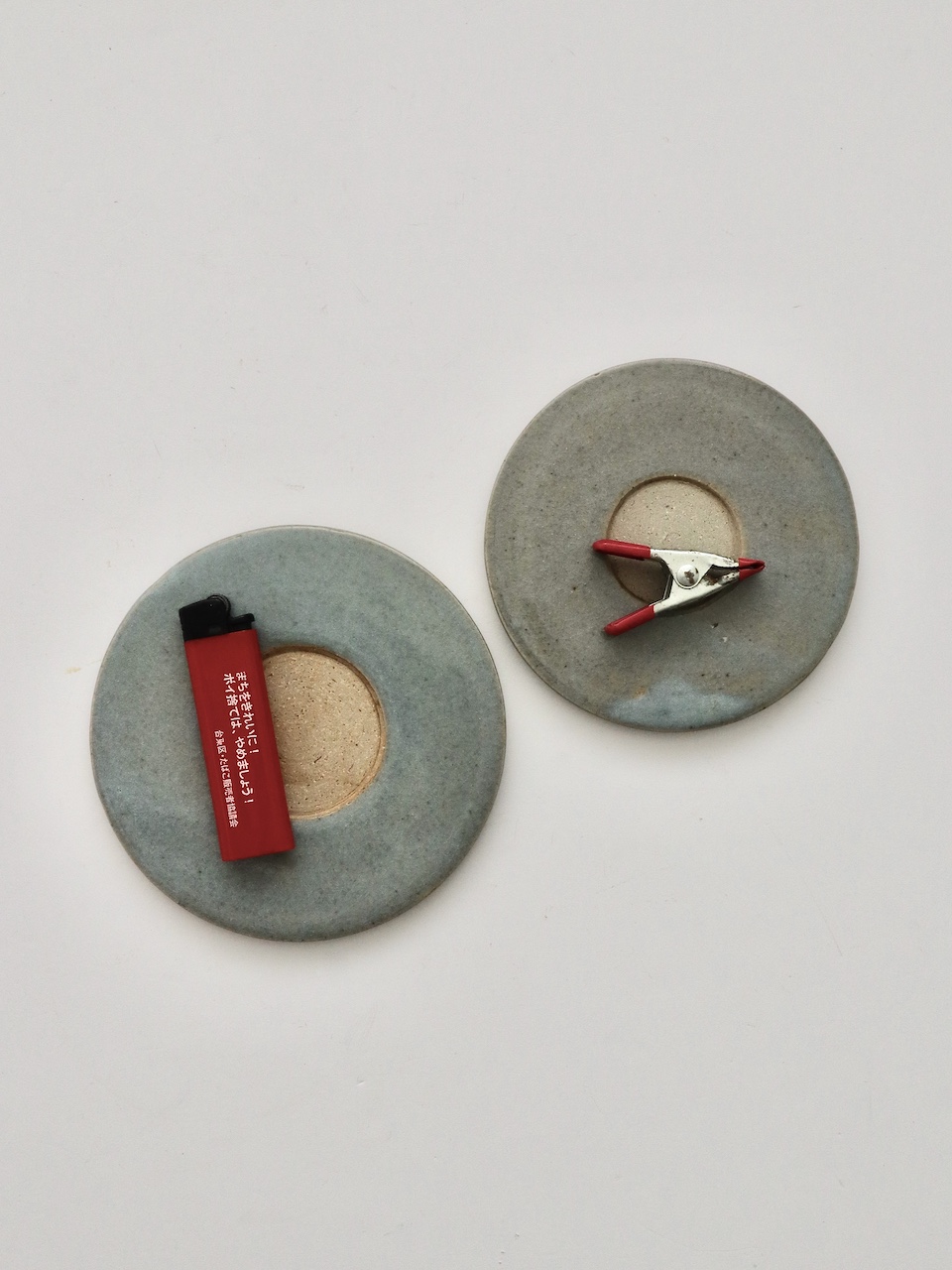 新商品|青灰色のティーライトホルダー
