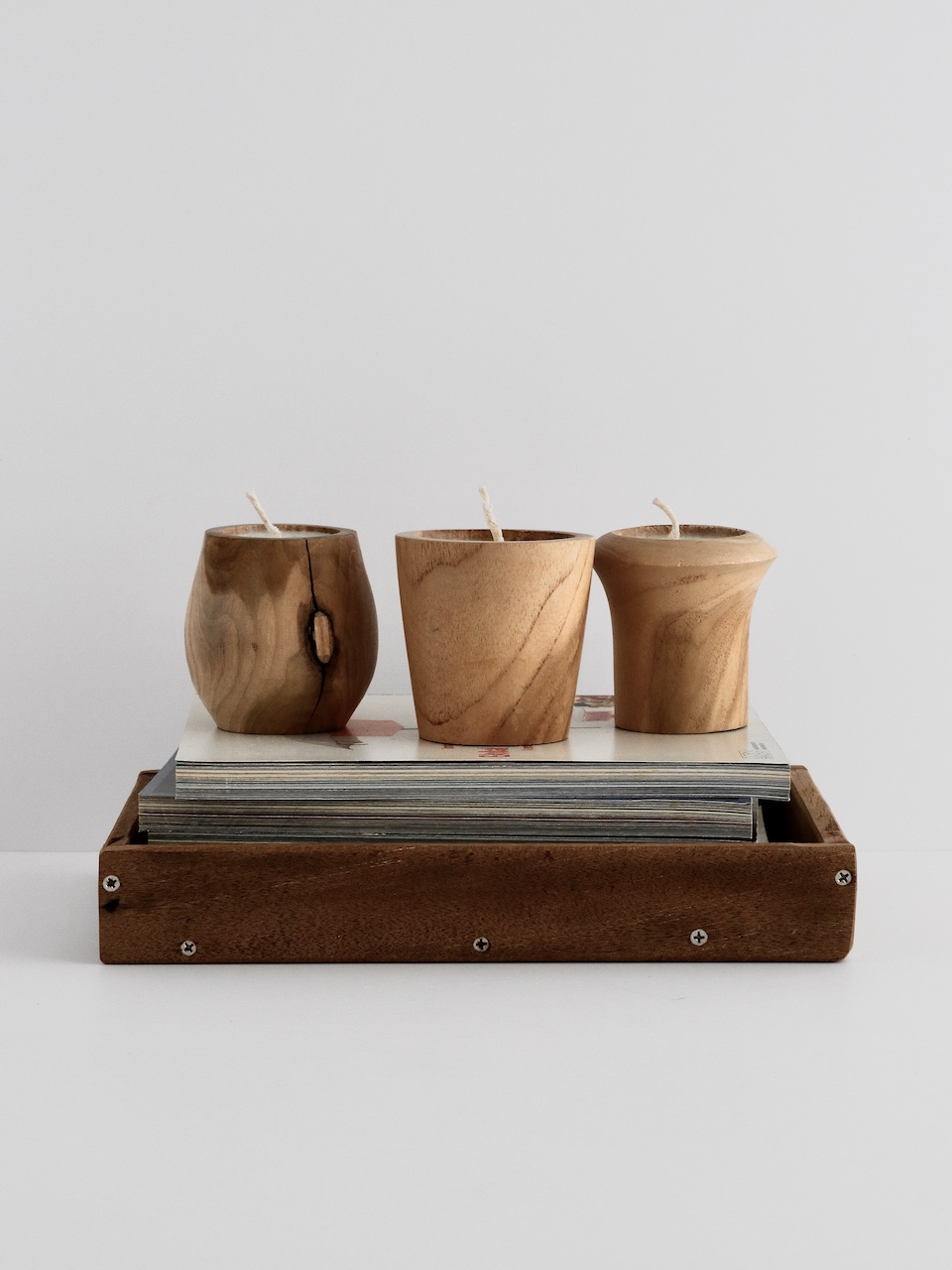 Rosewood Cup Candle