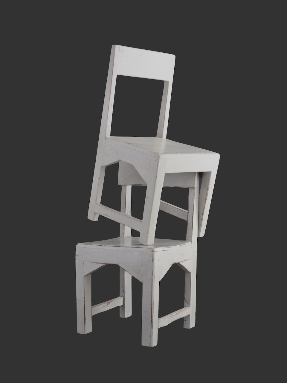 Old Wood Baby Chair
