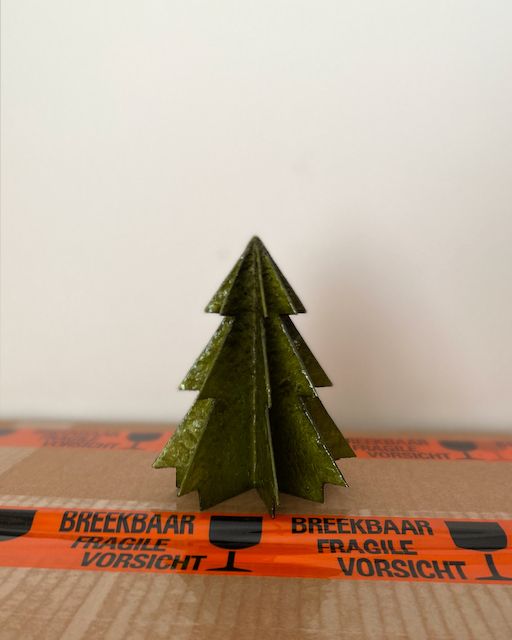 Christmas Tree Capiz Olive Green｜クリスマスツリー オリーブグリーン