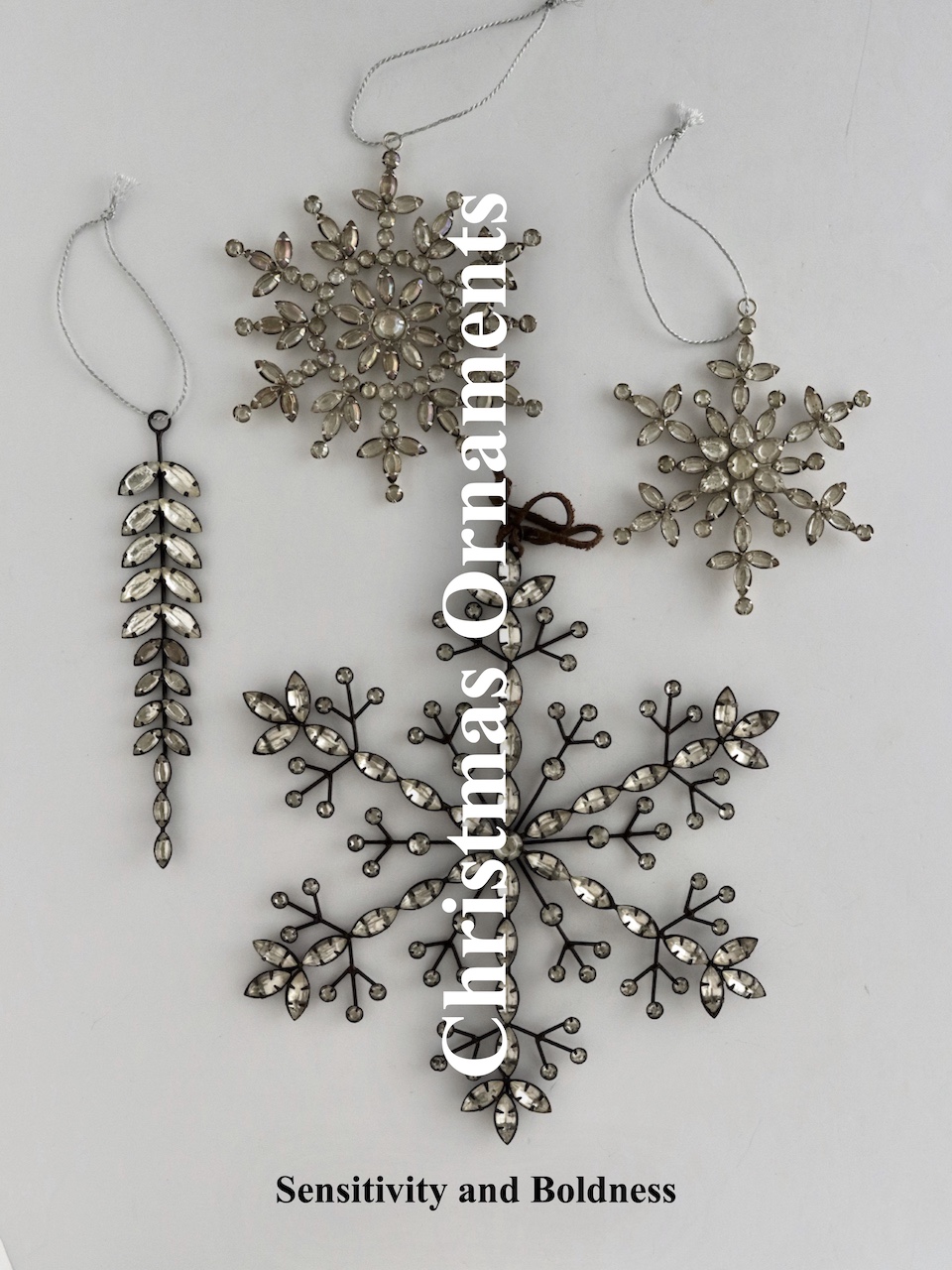 Christmas Ornaments「ラインストーンのオーナメント」
